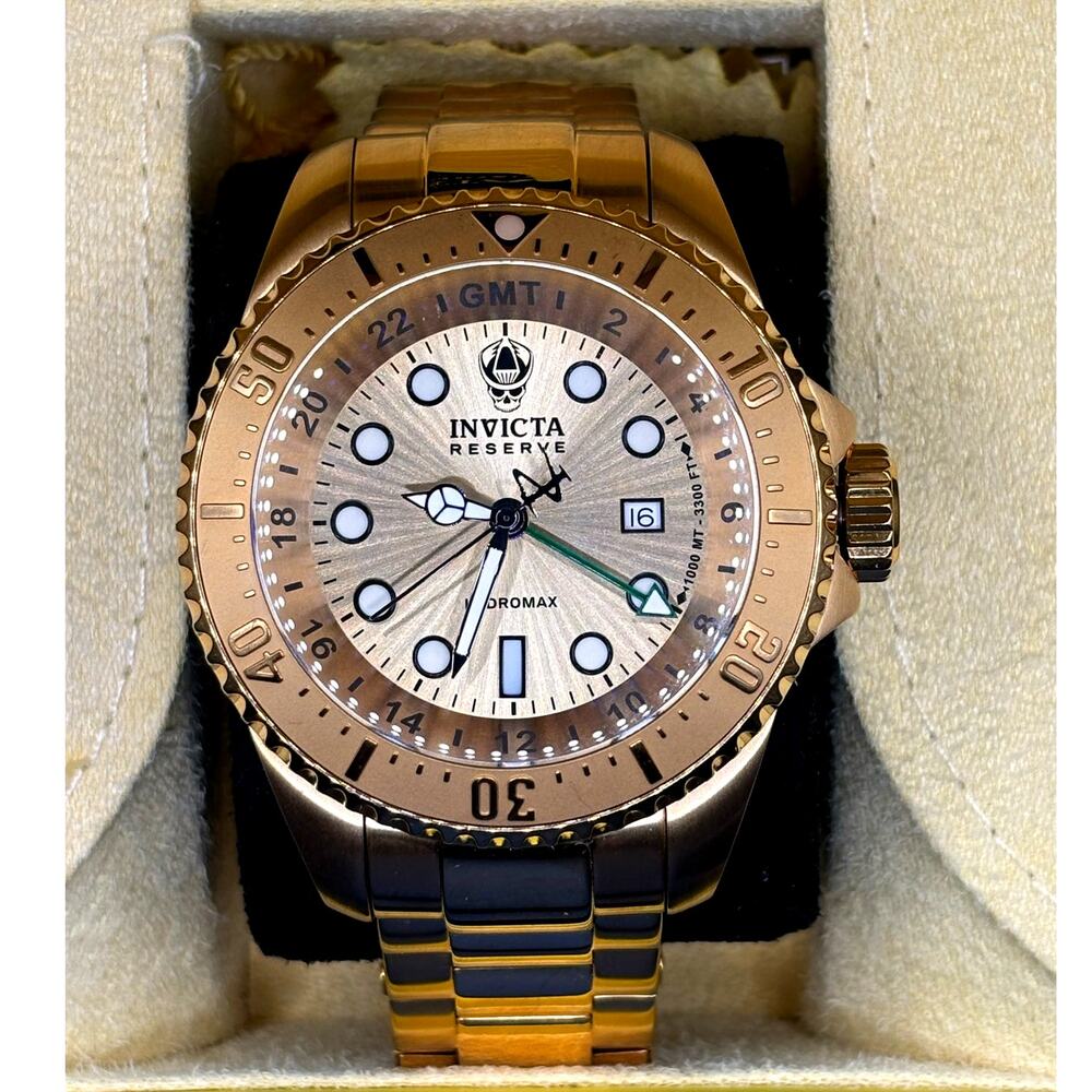 Invicta Reserve Hydromax GMT 29730 Swiss Movement 52mm Diver Men's Watch